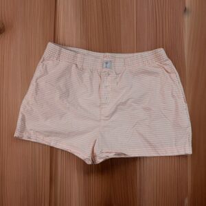 Pink Striped Better Together Dreamy martini Pajama Shorts Nights Collection L